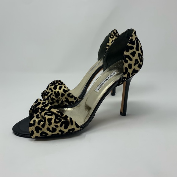 Alexa Wagner Shoes - Alexa Wagner Leopard Print Peep Toe Heel Pumps Shoes Women 6 1/2 Formal Party